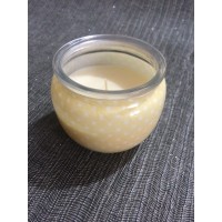 Patterned Pot Candle Vanilla Scented Burn Time 20 Hours   173122733492